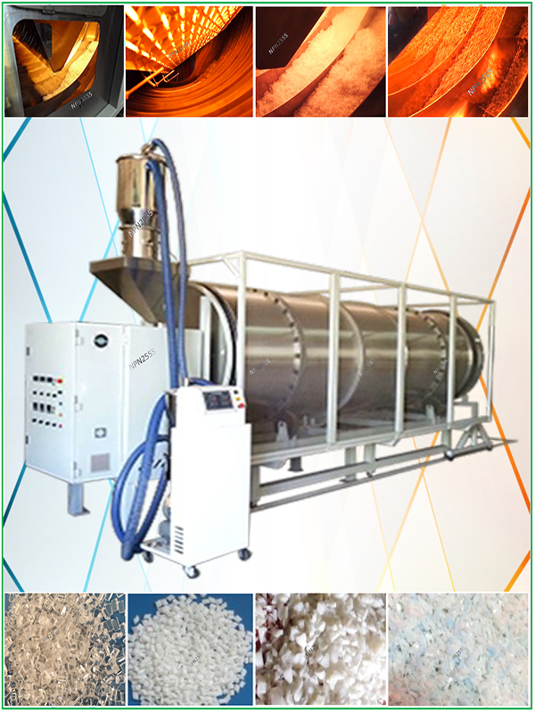 NPN-IRD-Infrared Rotary Drum Dryer & 